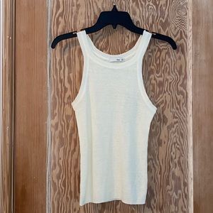 High neck tank top